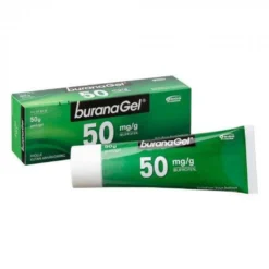Buranagel 50 mg/g -kipugeeli -eri kokoja