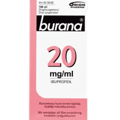 Burana 20 mg/ml -oraalisuspensio