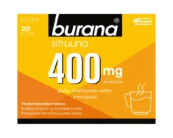 Burana sitruuna 400 mg jauhe - eri kokoja