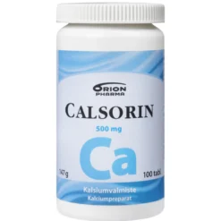 Calsorin 500 mg 100 tablettia
