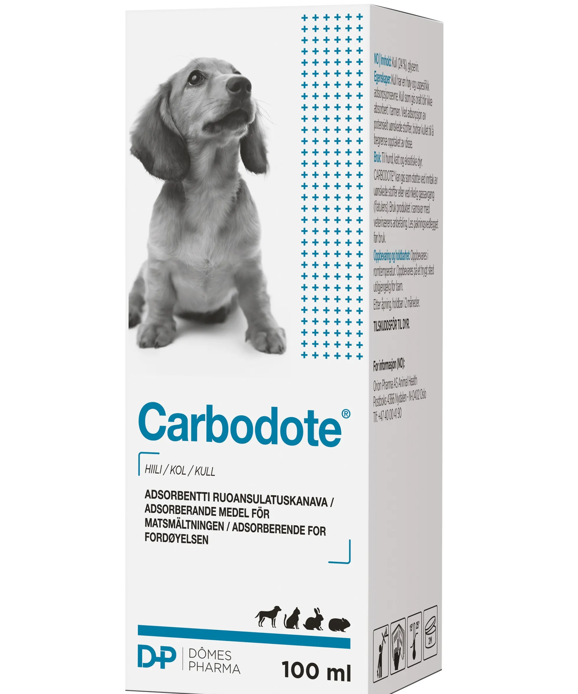 Carbodote oraalisuspensio 100 ml