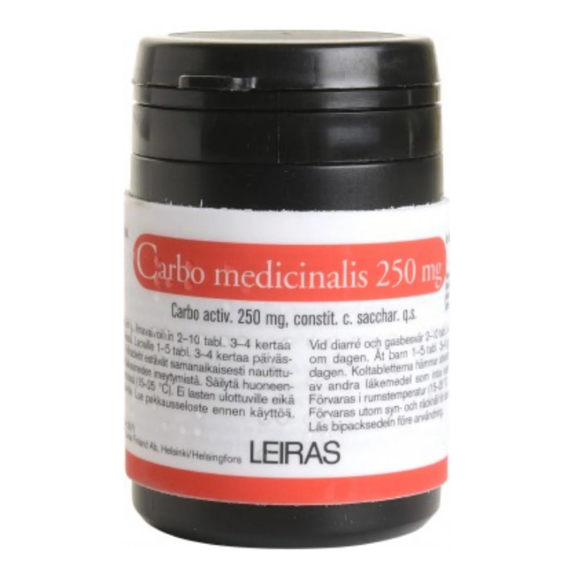 Carbo Medicinalis 250 mg tabletti