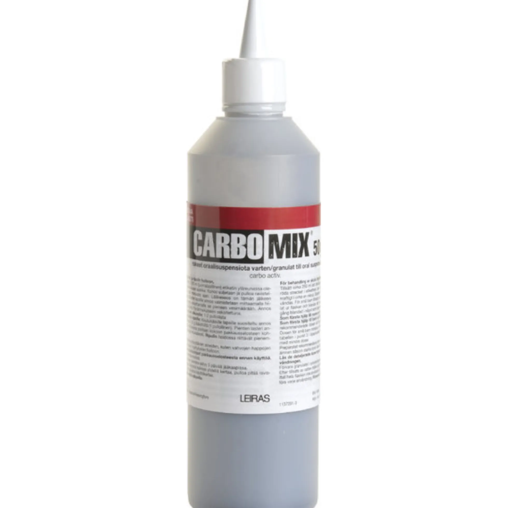 Carbomix 50 g/annos -rakeet oraalisuspensiota varten