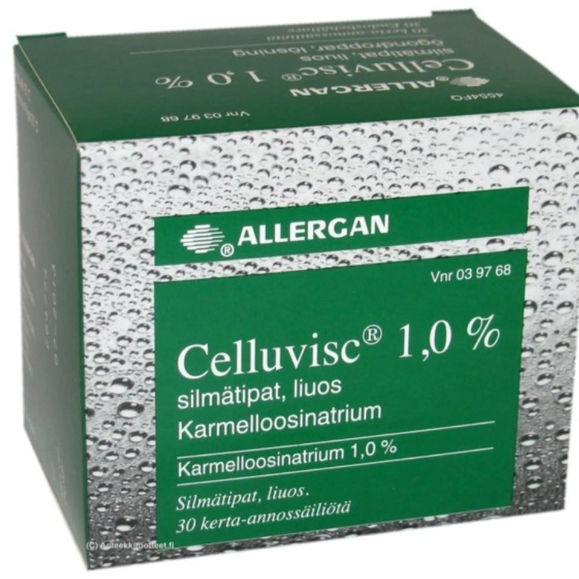 Celluvisc 1 % 30x0,4 ml silmätipat, liuos