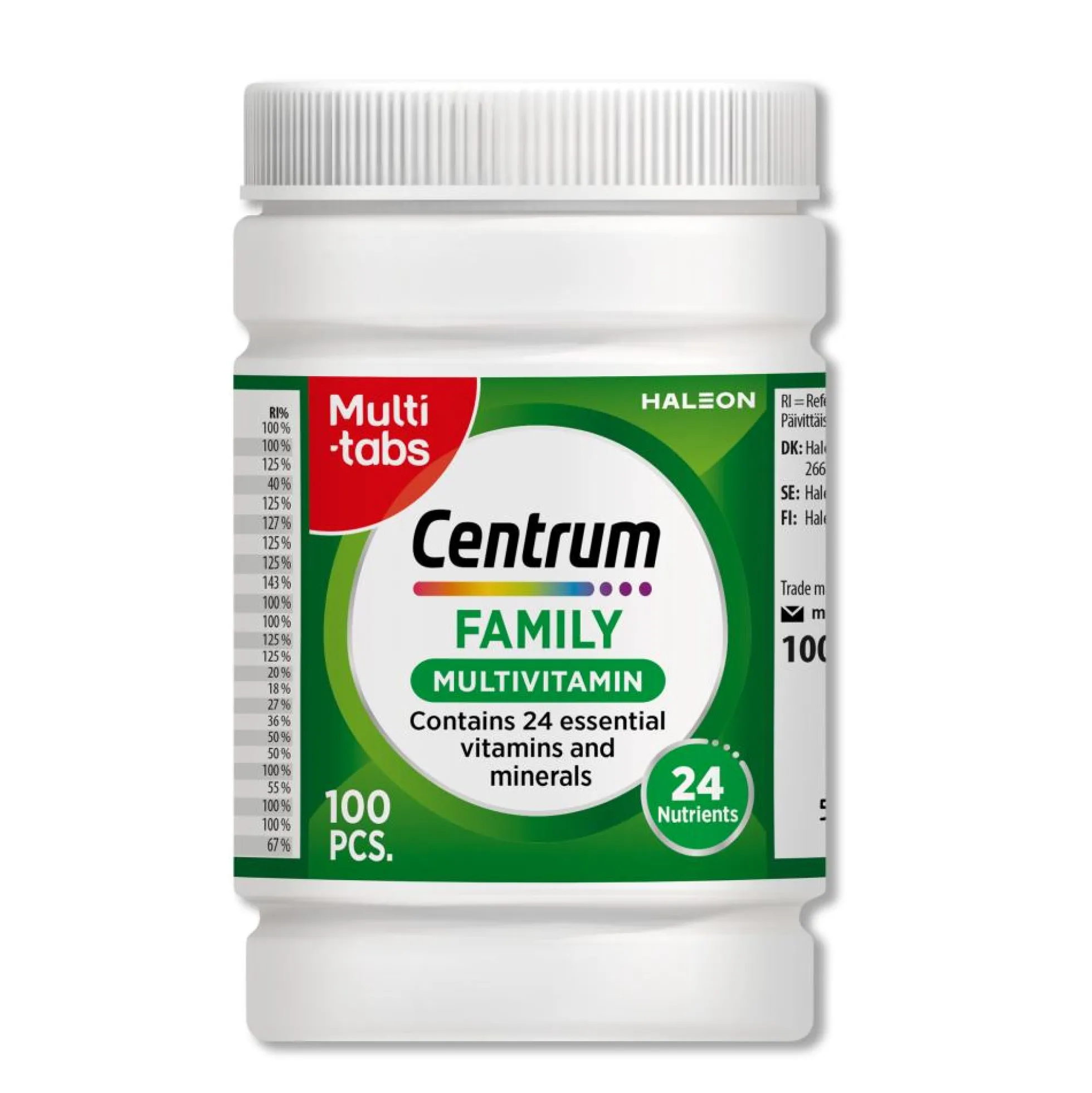 Centrum Family monivitamiini 100 kpl