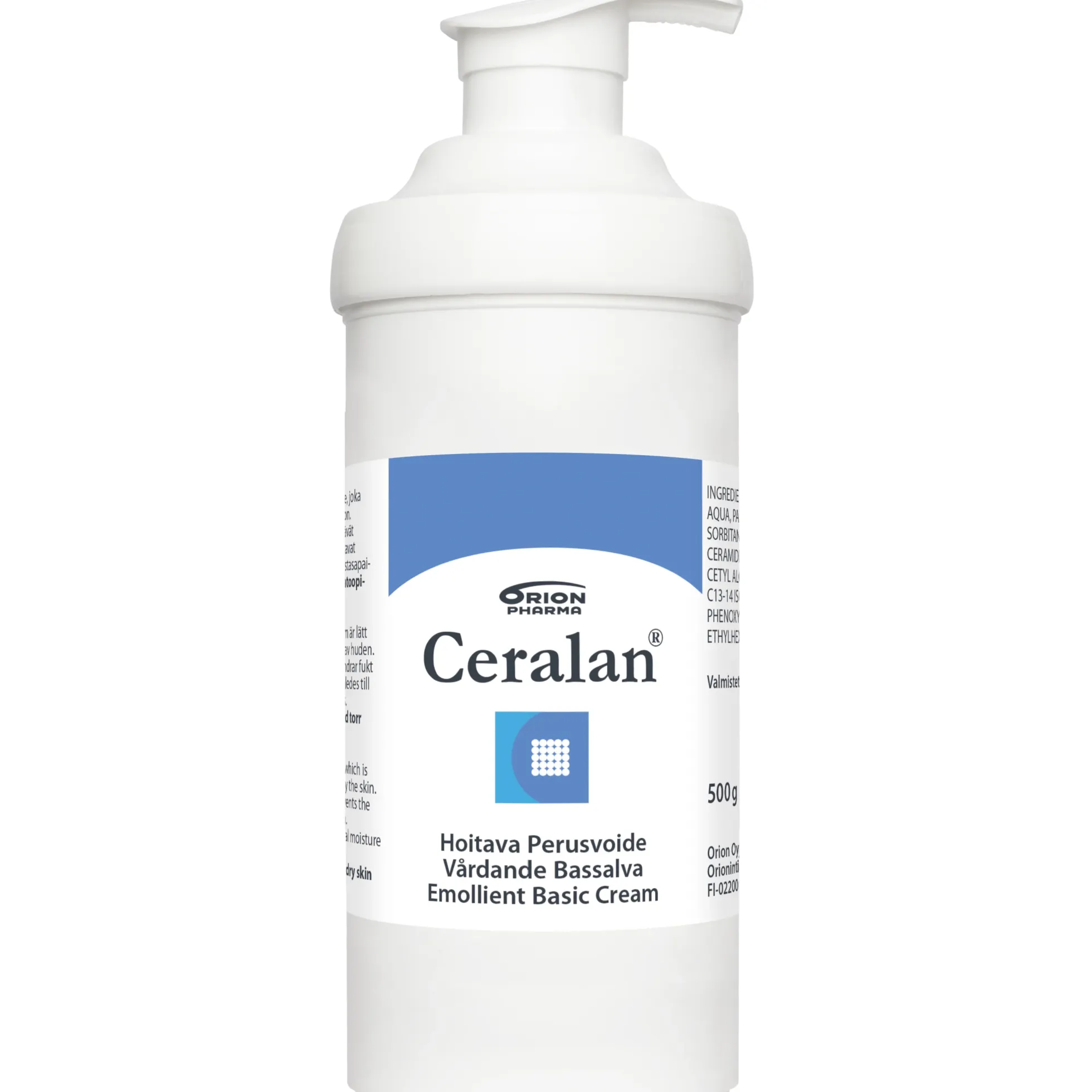 Ceralan perusvoide pumppupullo - 500 g