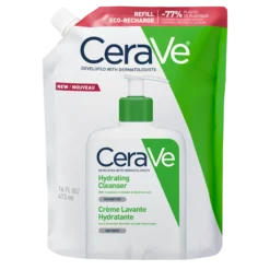 Cerave Hydrating Cleanser täyttöpakkaus - kosteuttava puhdistustuote normaalille ja kuivalle iholle473ml