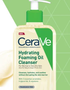 Cerave Hydrating Foaming Oil Cleanser vaahtoava puhdistusöljy 473 ml