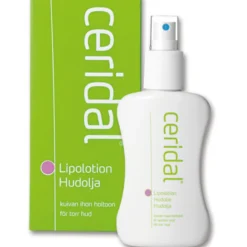 Ceridal Lipolotion ihoöljy spray 100 ml kuivalle iholle