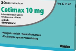 CETIMAX 10 mg -Eri pakkauskokoa - allergisiin oireisiin ja nokkosihottumaan
