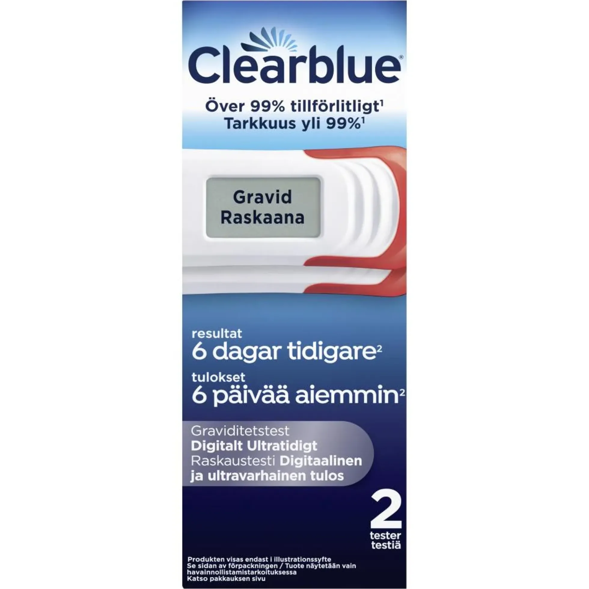 Clearblue Digital Ultra Early raskaustesti