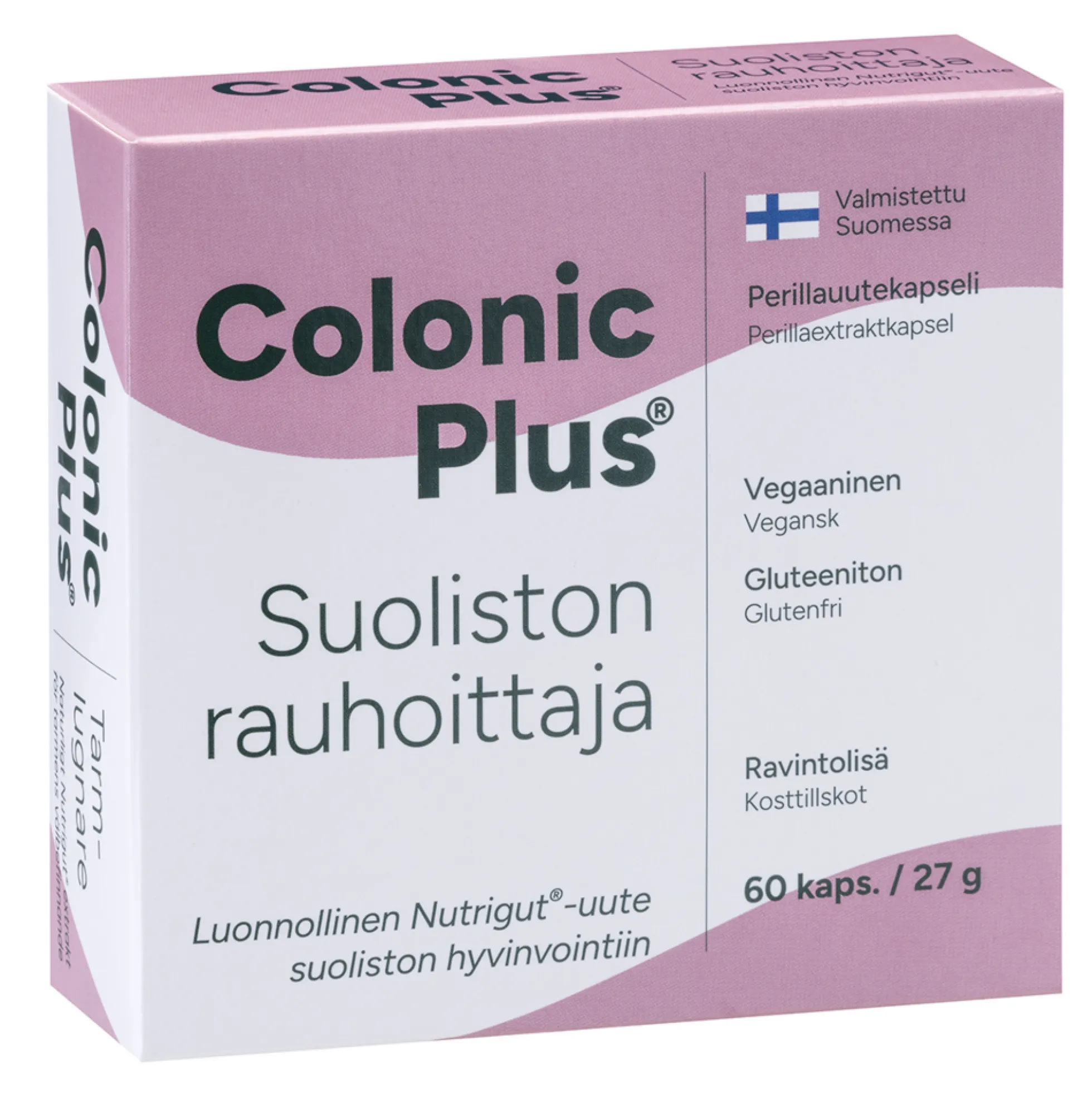Colonic plus Suolistonrauhoittaja 60 kaps.