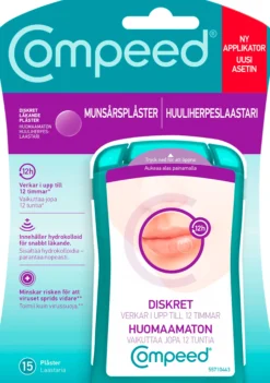 Compeed huuliherpeslaastari asettimella 15 kpl