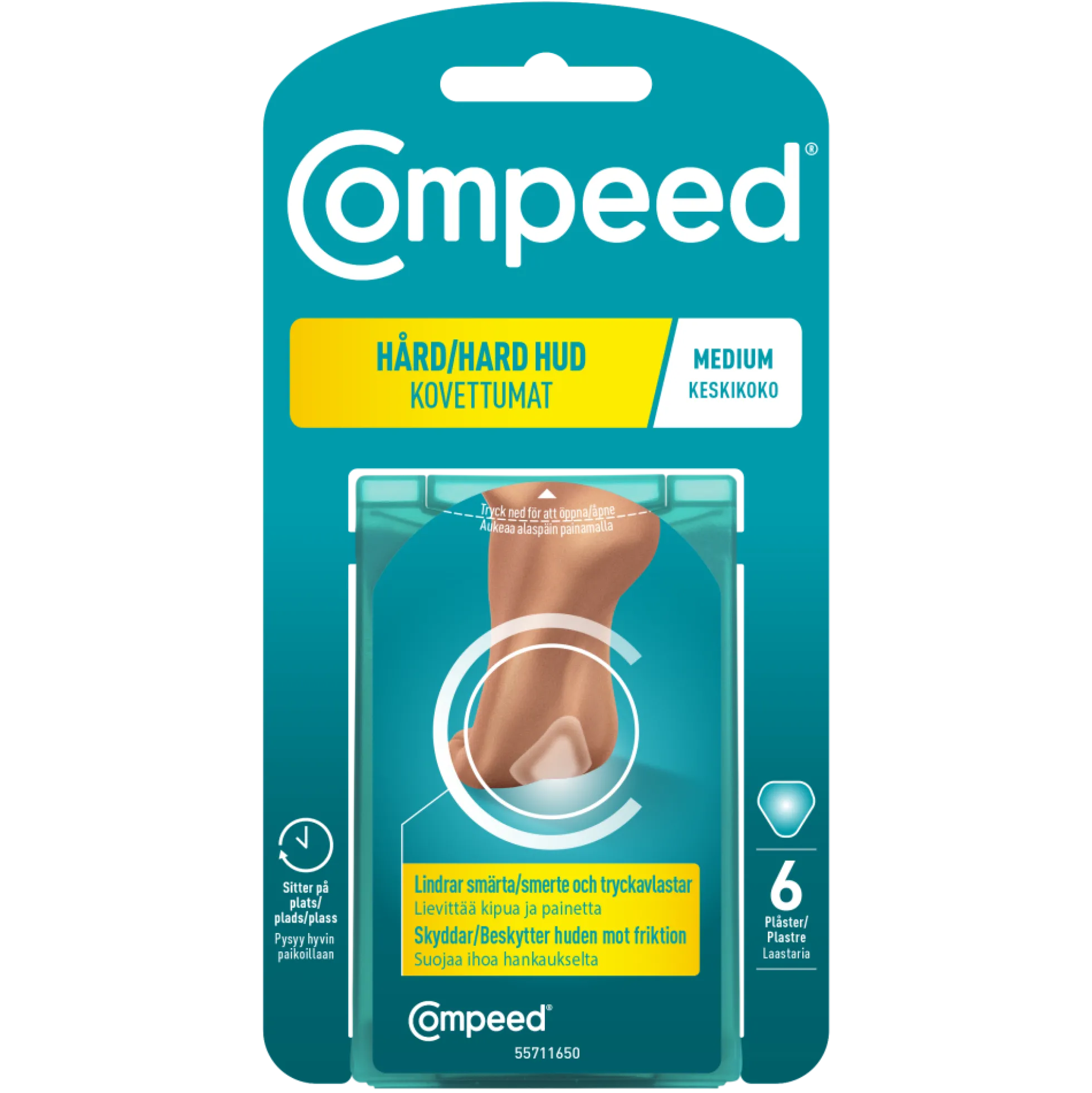 Compeed Kovettumat 6 kpl