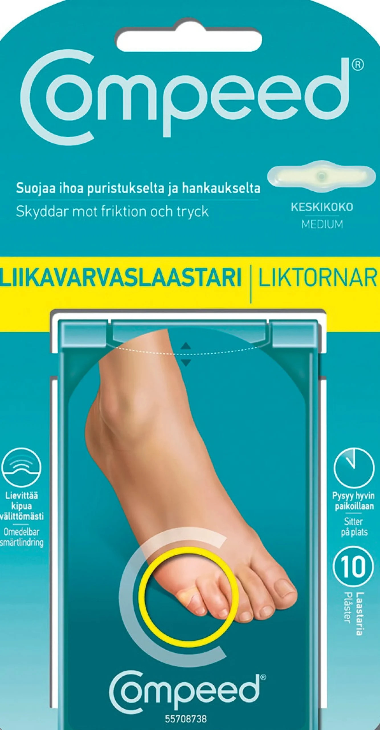 Compeed Liikavarvaslaastari
