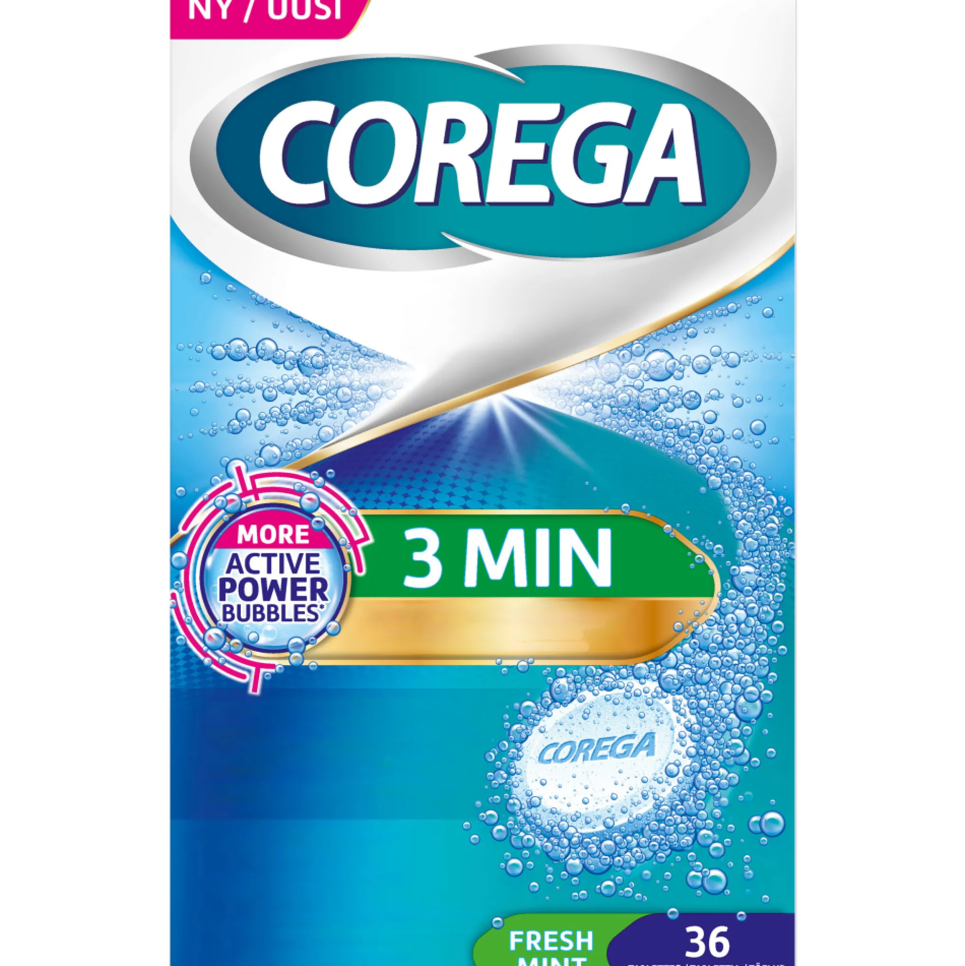 Corega Tabs 3 Minutes