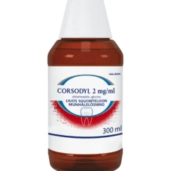 Corsodyl 2 mg/ml -liuos suuonteloon