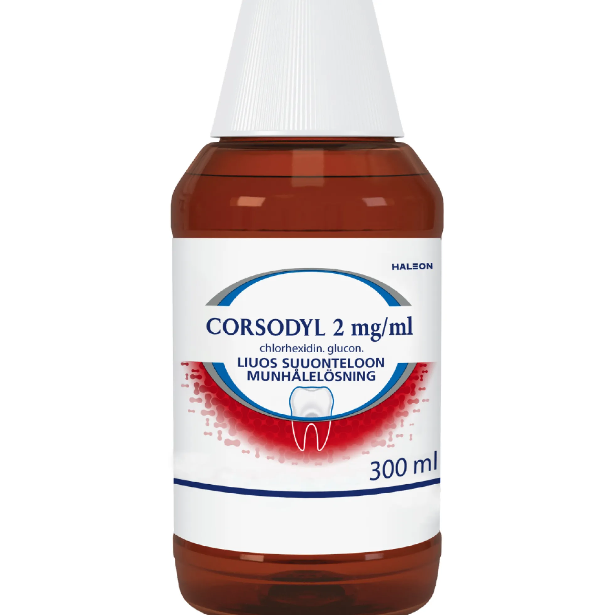 Corsodyl 2 mg/ml -liuos suuonteloon