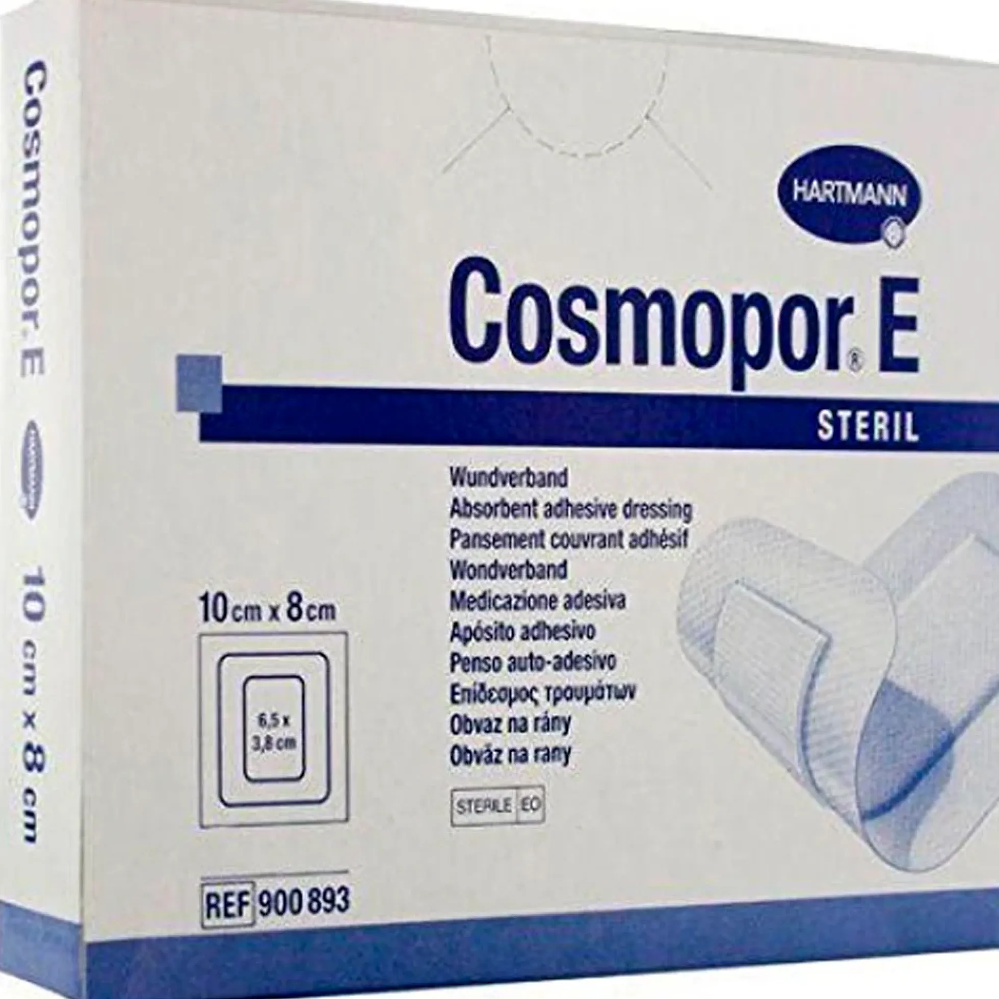 Cosmopor E kiinnittyvä haavatyyny 10x8 cm