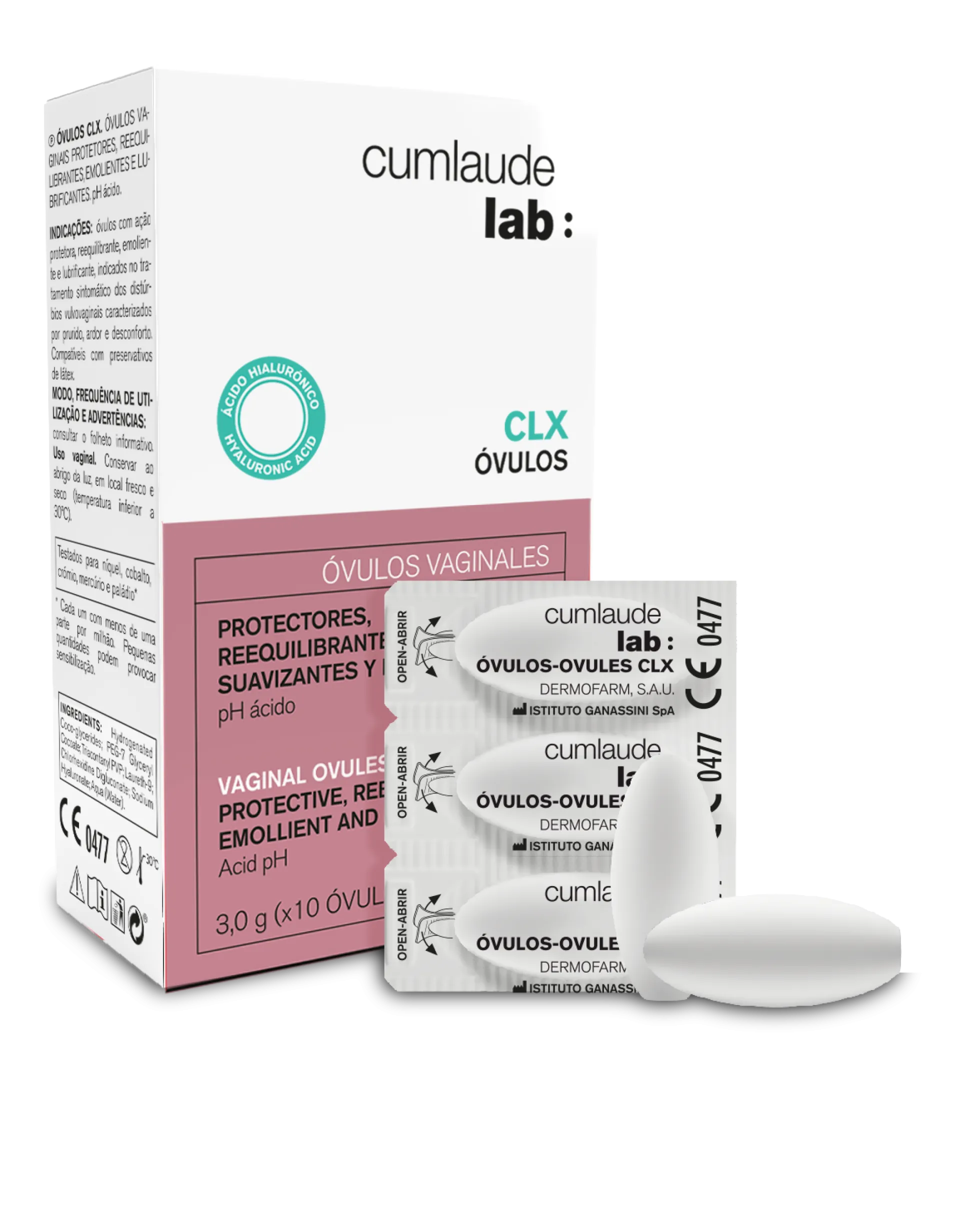 Cumlaude Lab CLX Ovules -emätinpuikot 10 x 3 g