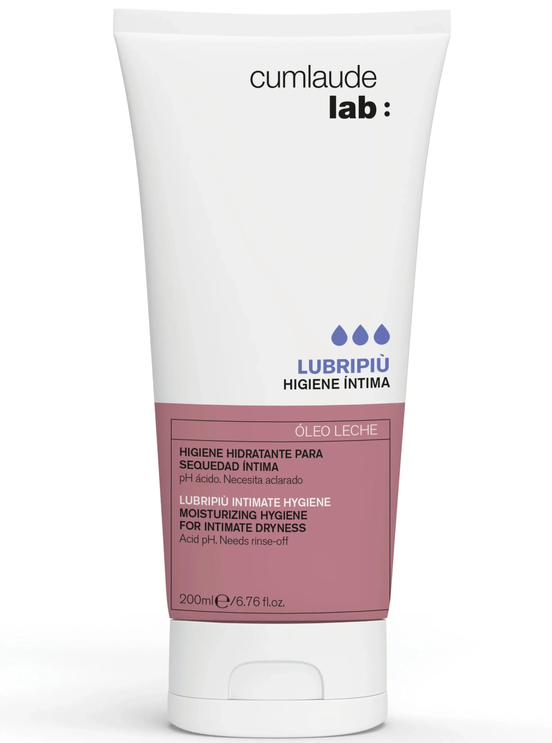 CumLaude Lab Lubripiù Milk Oil Intimate Hygiene -intiimipesuvoide