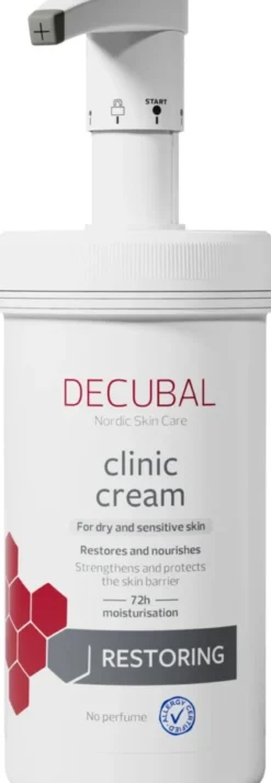 Decubal Restoring Clinic Cream hoitava ja kosteuttava voide - eri kokoja