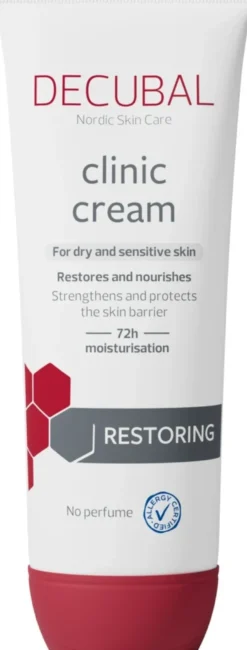 Decubal Restoring Clinic Cream hoitava ja kosteuttava voide - eri kokoja