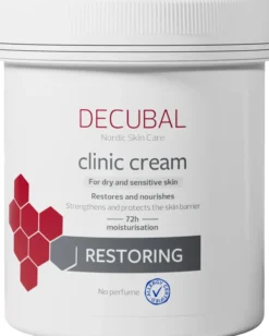 Decubal Restoring Clinic Cream hoitava ja kosteuttava voide - eri kokoja