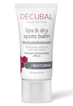 Decubal Restoring Lips & Dry Spots Balm ravitseva voide huulille ja kuiville ihoalueille 30 ml