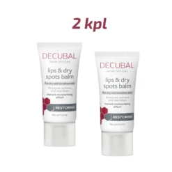 Decubal Restoring Lips & Dry Spots Balm säästöpakkaus 2 x 30 ml