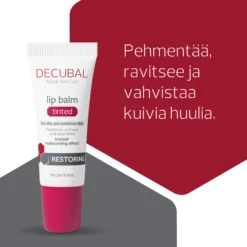 Decubal Restoring Tinted Lip Balm sävytetty huulivoide 10 ml