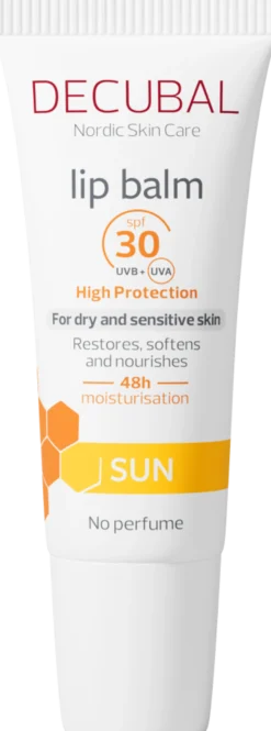 Decubal Sun Lip Balm SPF30 aurinkovoide huulille 10 ml