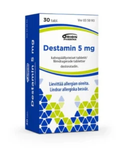 DESTAMIN 5 mg tabl, eri pakkauskokoja