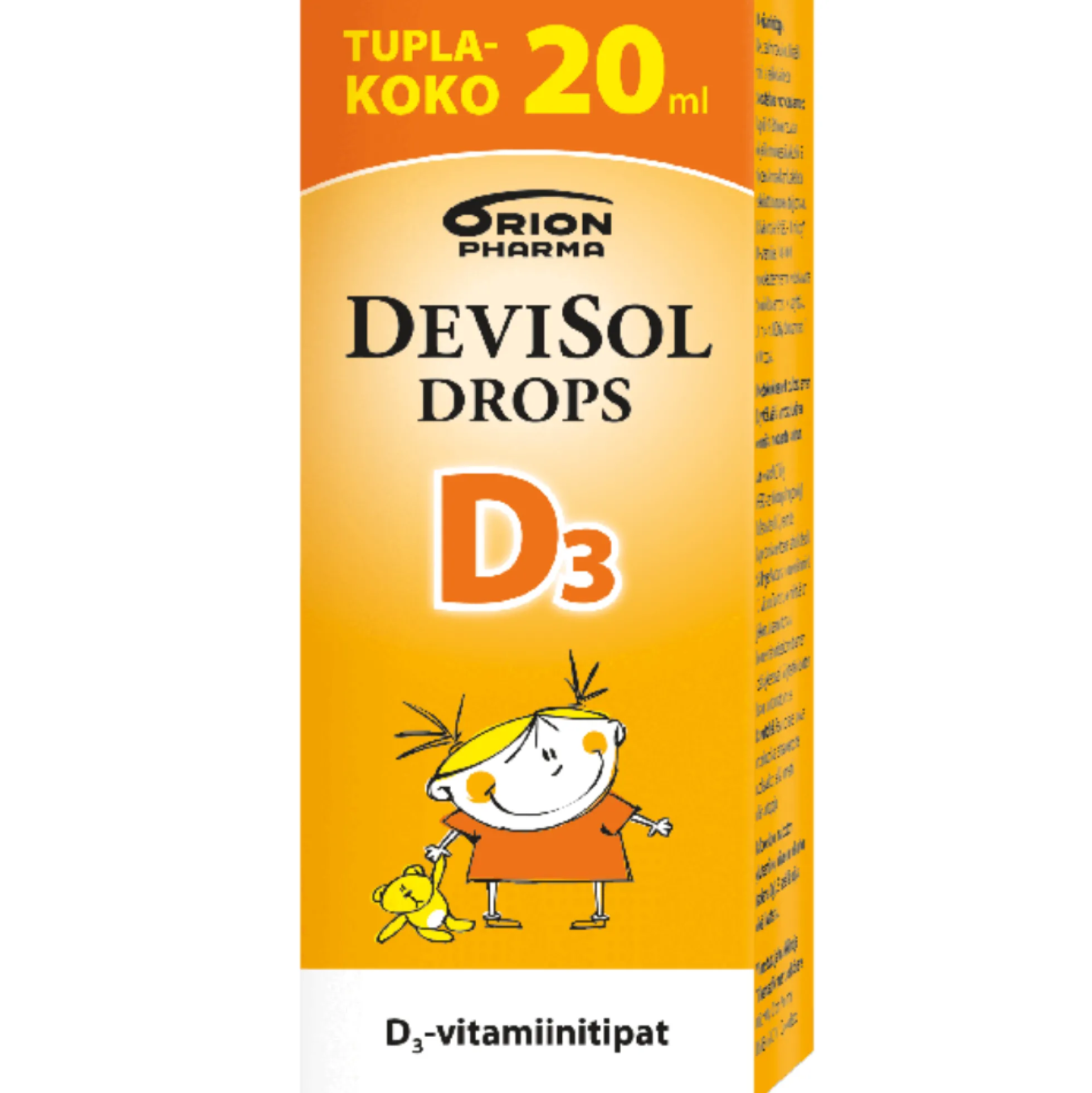 DeviSol D3 Drops D-vitamiinitipat -20 ml SÄÄSTÖPAKKAUS