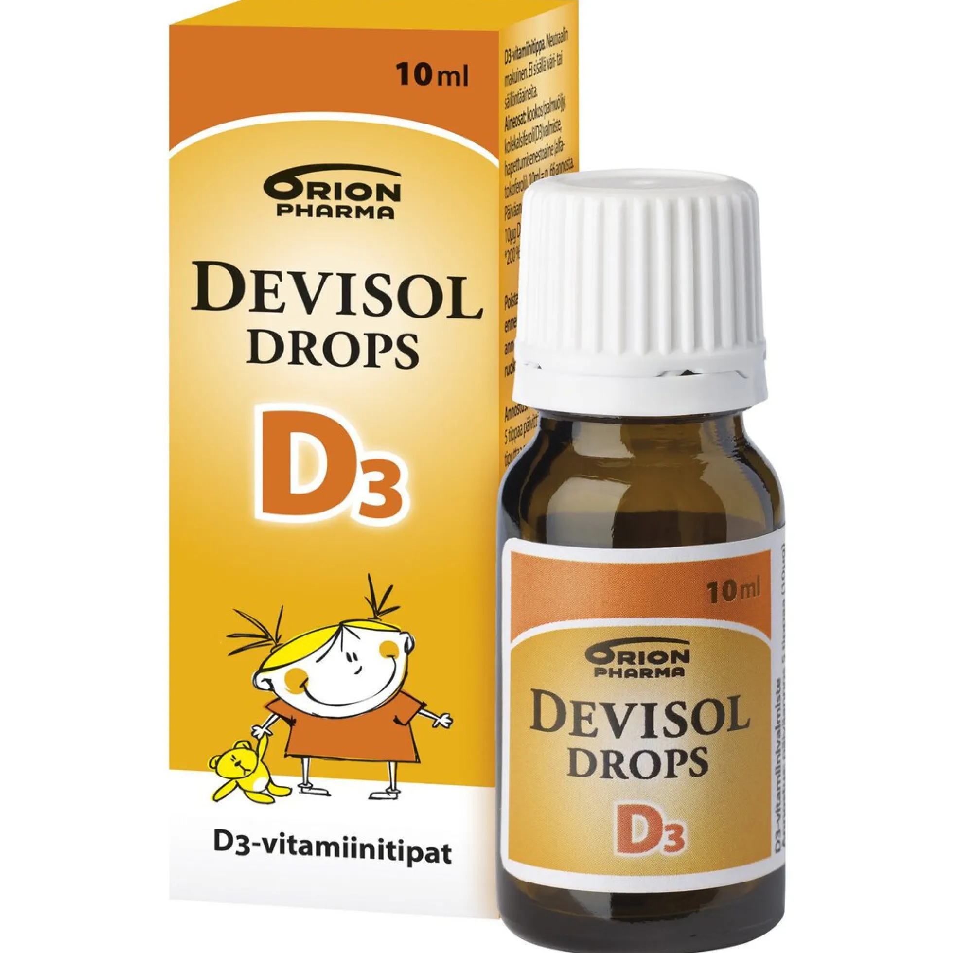 DeviSol D3 Drops D-vitamiinitipat 10 ml