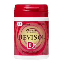 DeviSol 20 mikrog 100 tabl