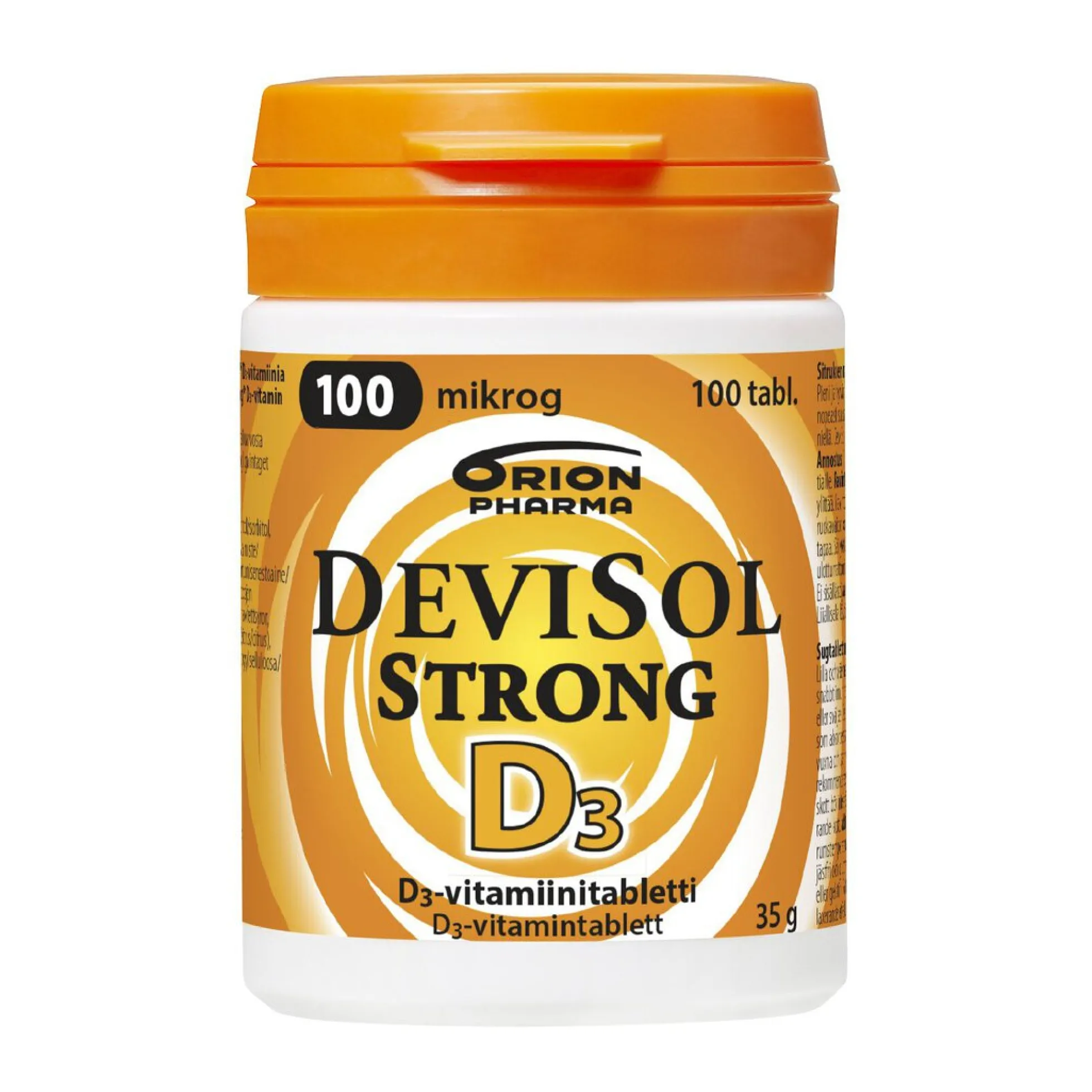 DeviSol Strong 100 mikrog 100 tablettia