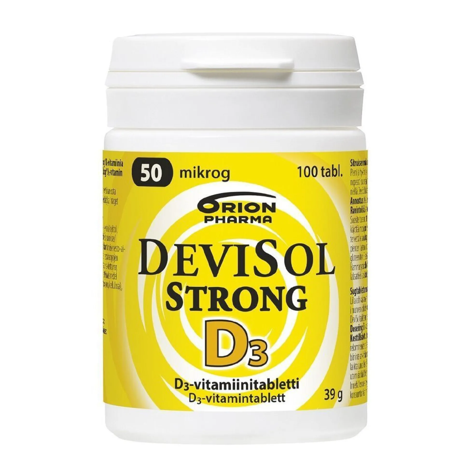 DeviSol Strong 50 mikrog 100 tbl