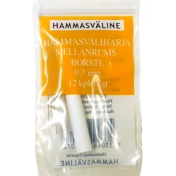 Doft hammasväliharja 0.7 mm keltainen