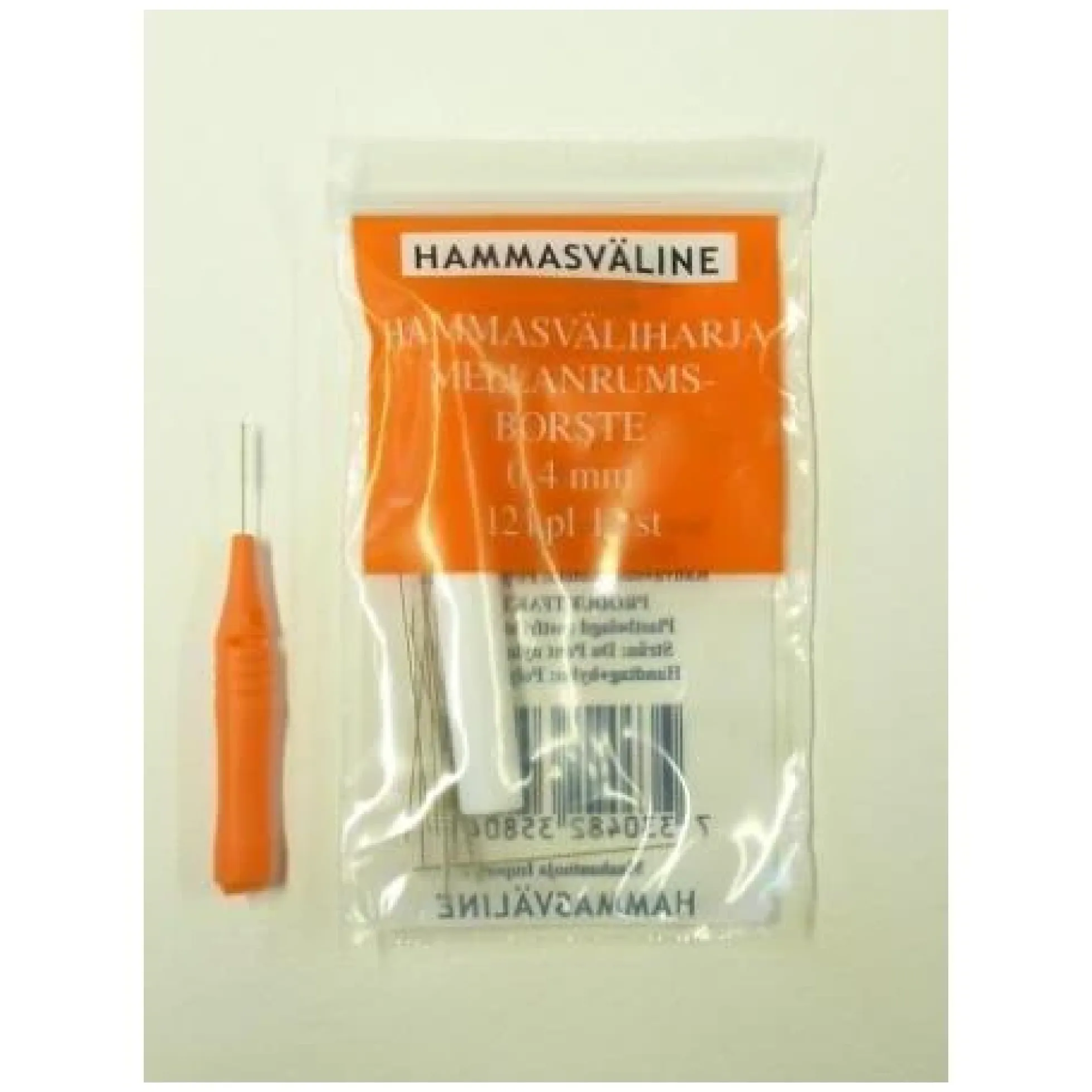 Doft hammasväliharja 0.4 mm oranssi