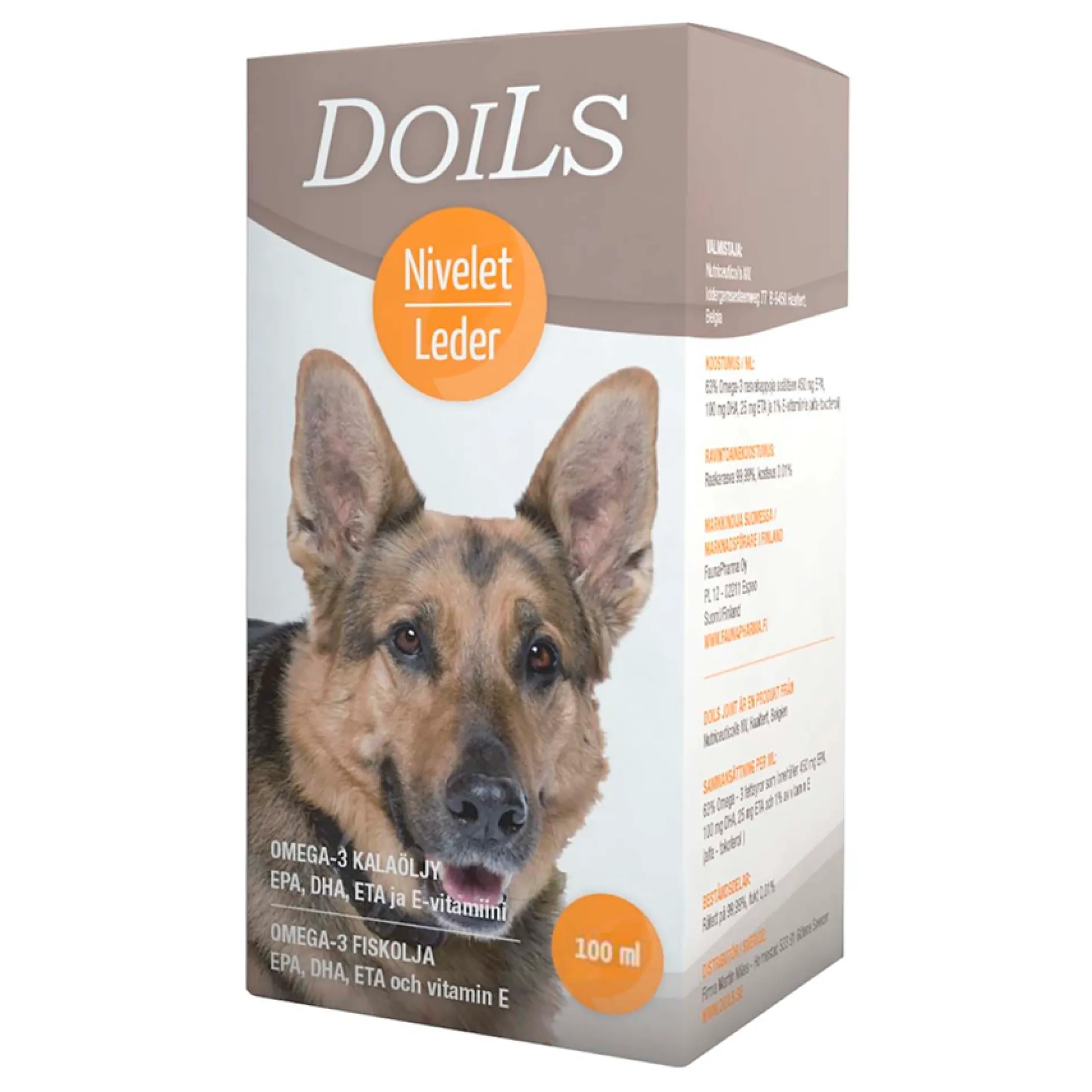 Doils Nivelet omega 3-täydennysrehu koirille