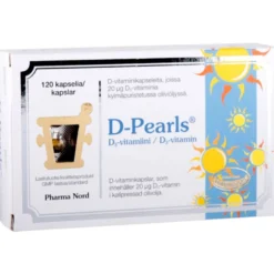 D-Pearls D-vitamin 20 mikrog -kapselit