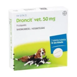 Droncit Vet 50 mg 2 tbl