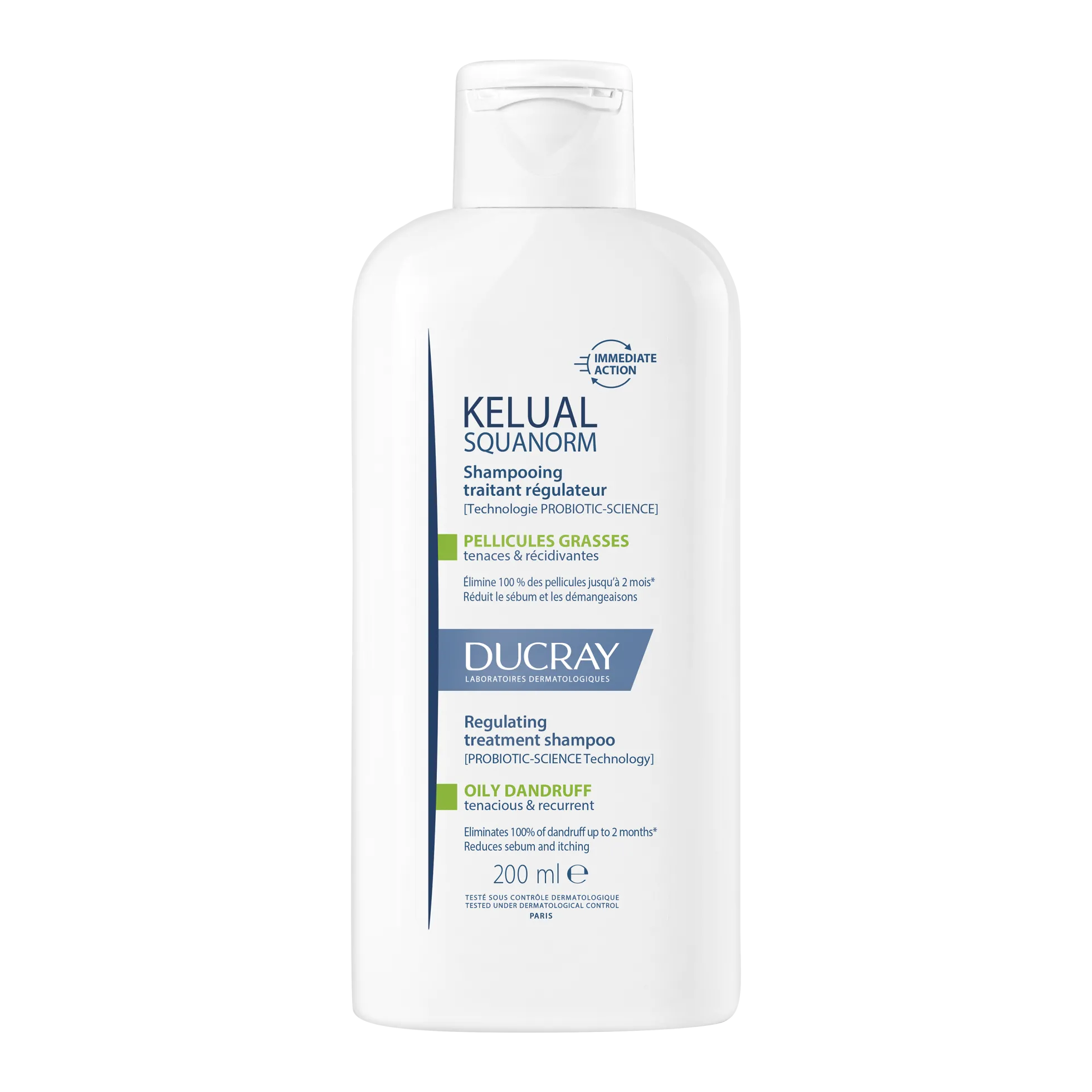 Ducray Kelual Squanorm Oily Dandruff Shampoo 200ml