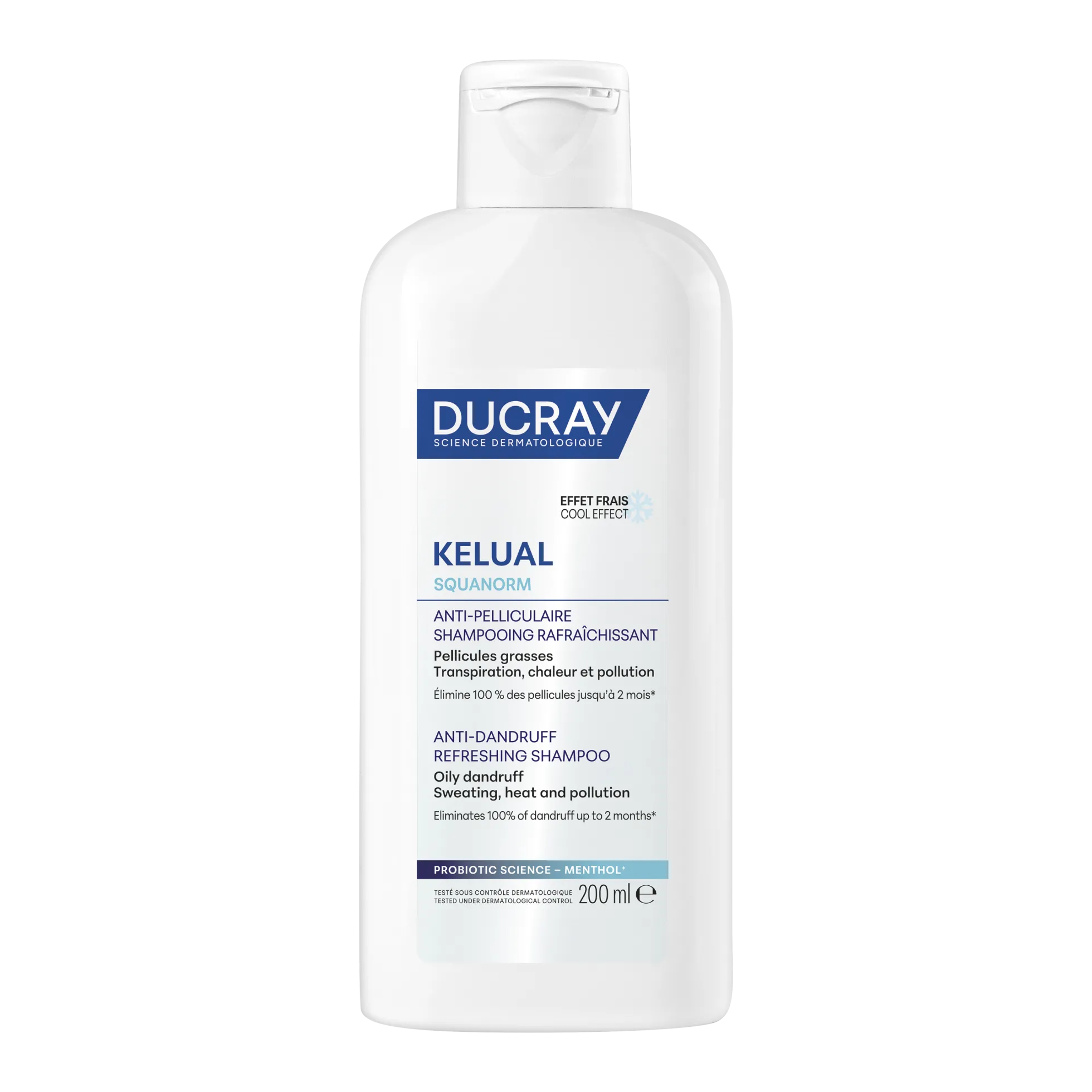 Ducray Kelual Squanorm Refreshing Shampoo 200ml