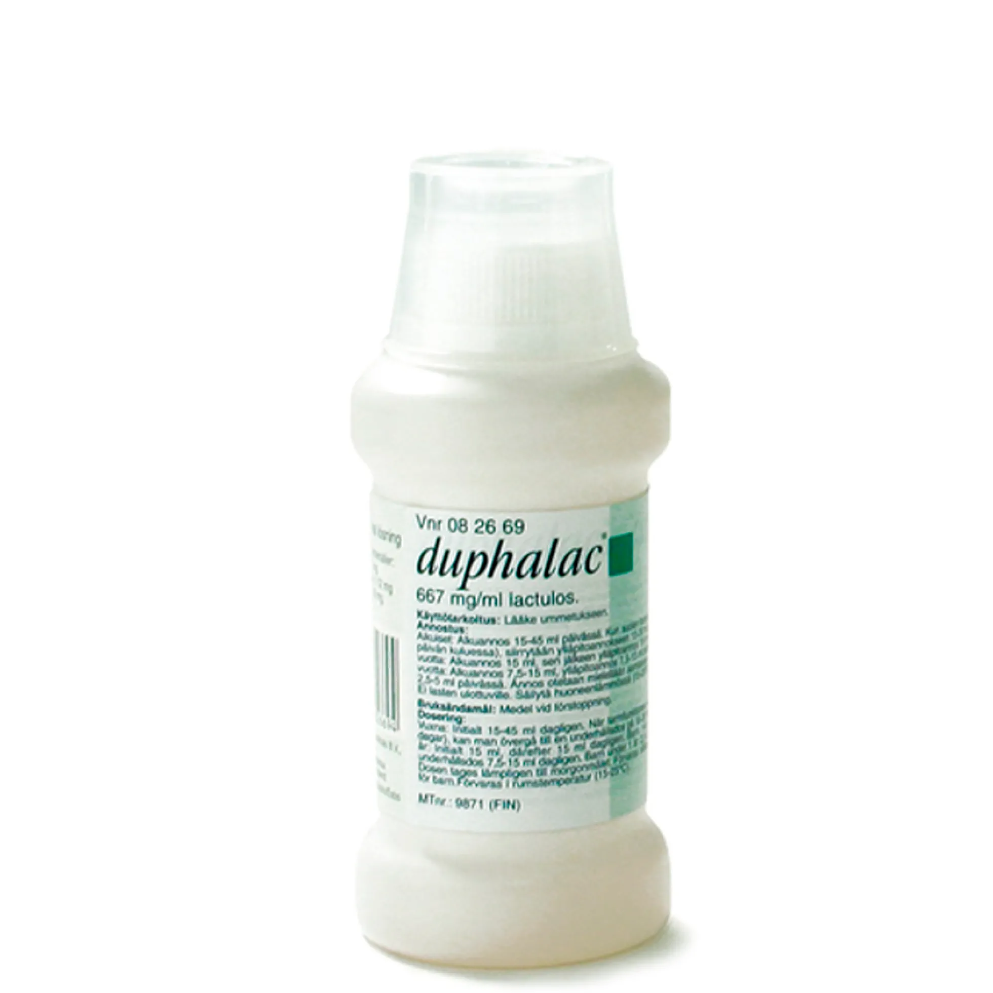 Duphalac 667 mg/ml -oraaliliuos -eri kokoja