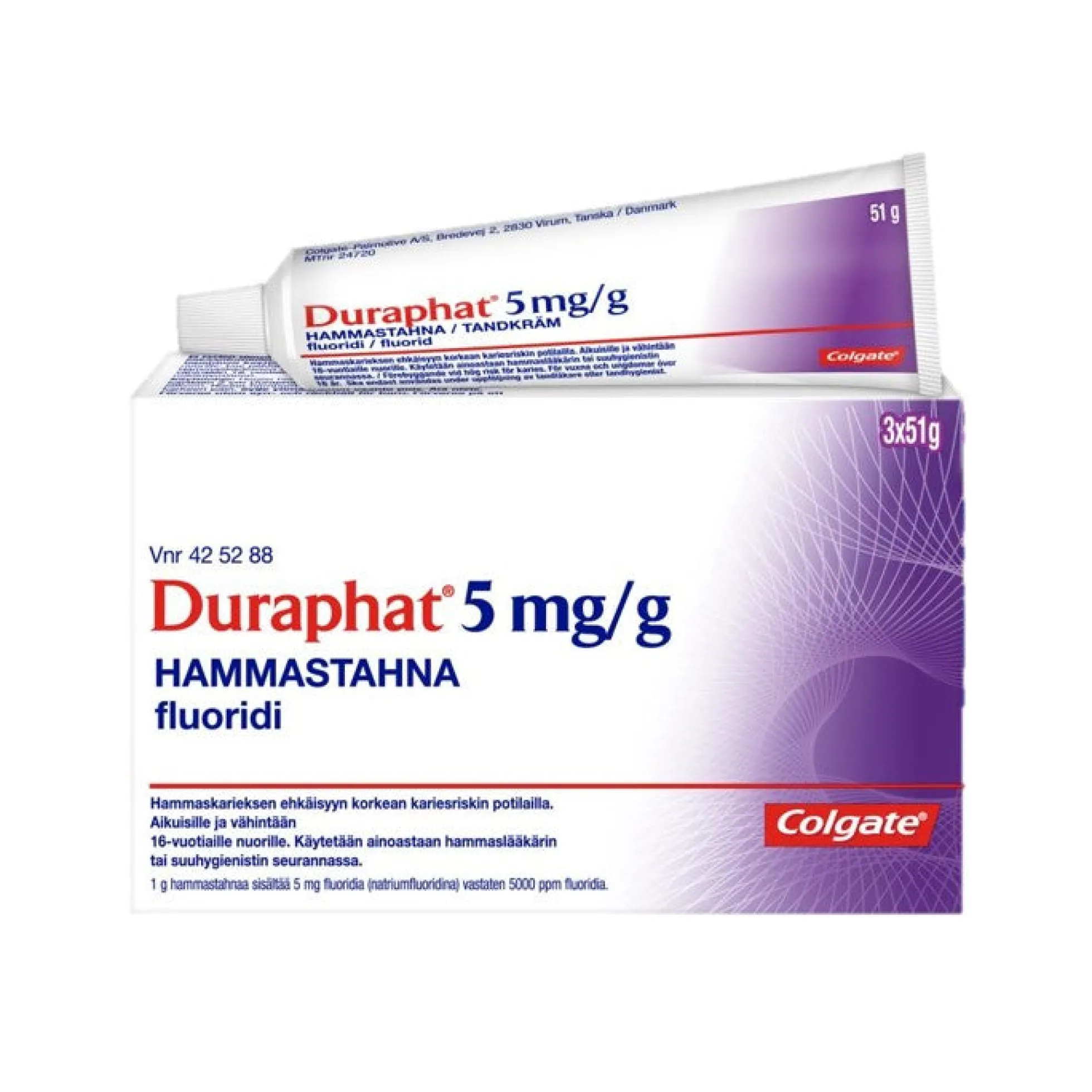 DURAPHAT 5 mg/g hammastahna
