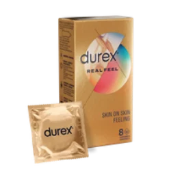 Durex Real Feel lateksiton kondomi 8kpl