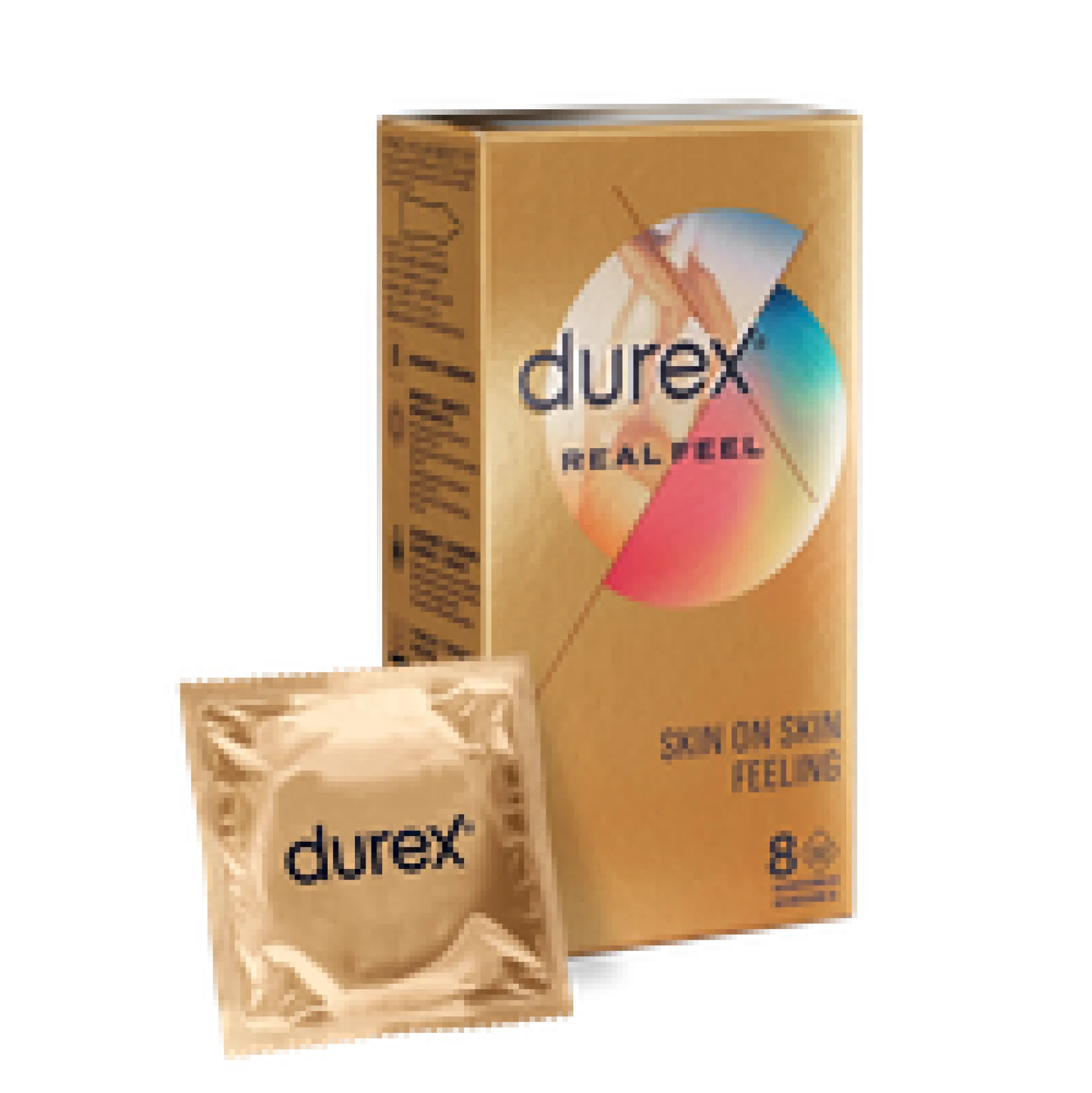 Durex Real Feel lateksiton kondomi 8kpl