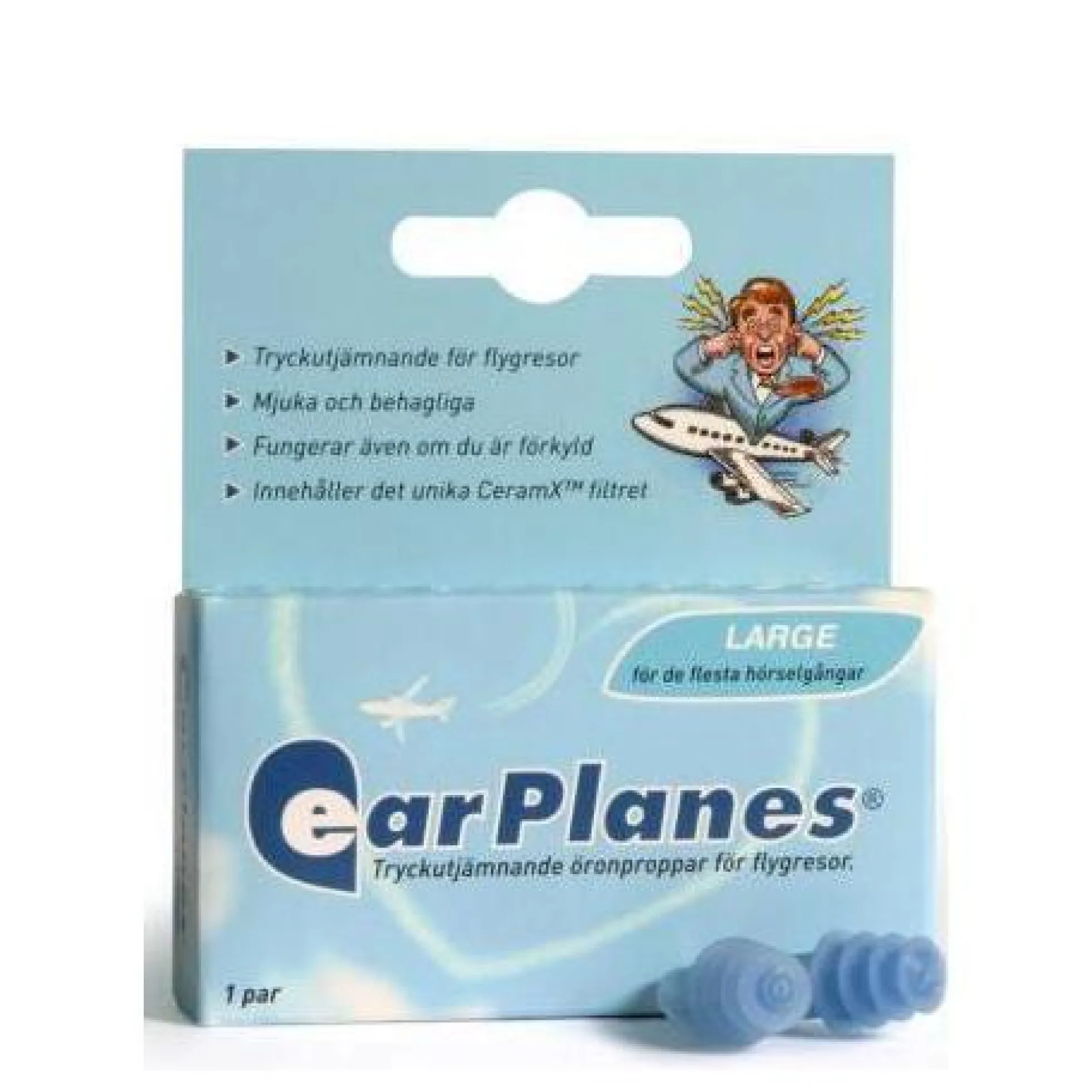earPlanes korvatulpat L